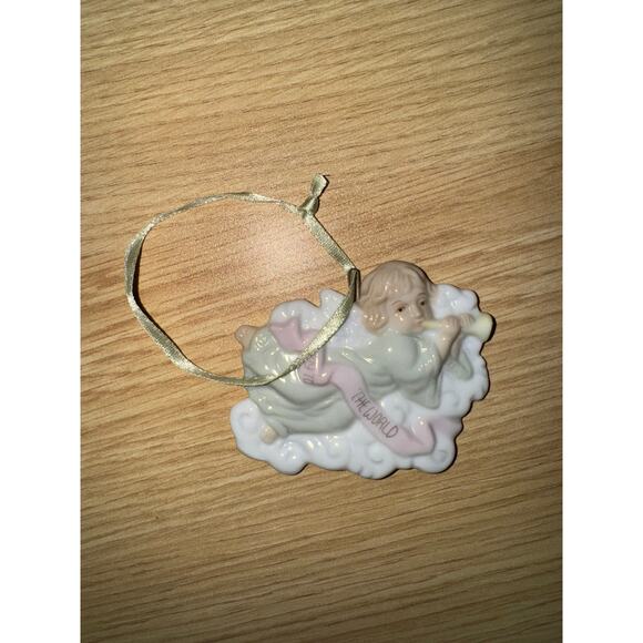 House of Lloyd Porcelain Angel CHRISTMAS Ornaments VINTAGE - Picture 2 of 7